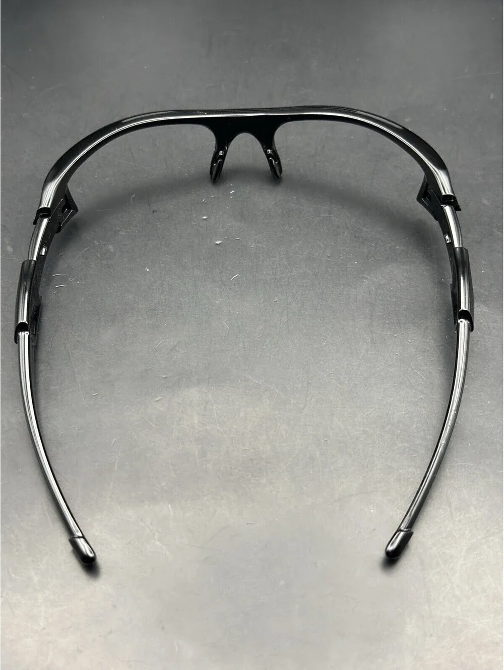 Oakley Flak Jacket Polished Black Frame (Green Icon)